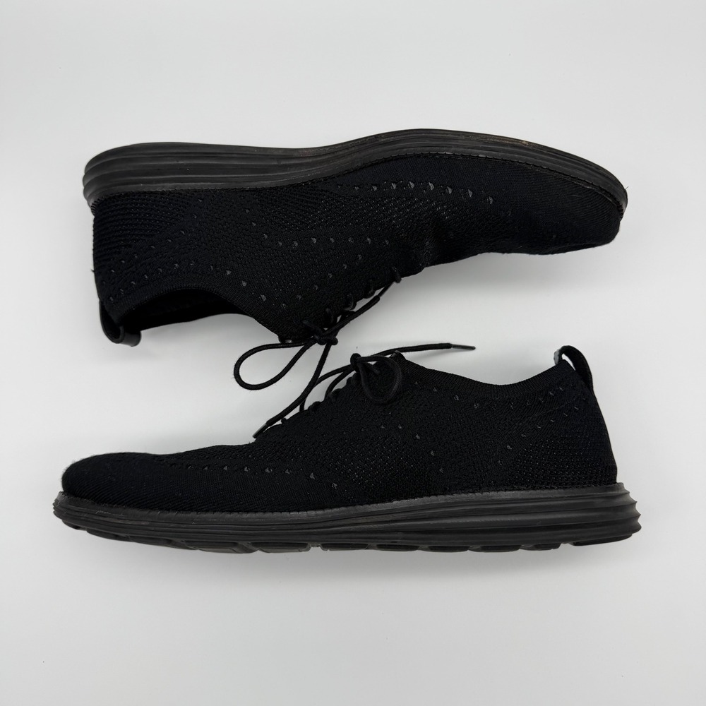 Cole Haan OriginalGrand Stitchlite Wingtip Oxford Shoes Mens 13M Black‎ C28443
